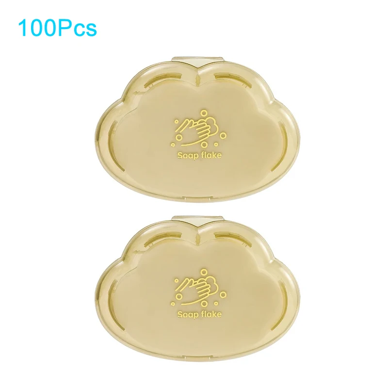 

50/100/200 Шт. Одноразовая Мыльная Бумага, Портативная Бумага Для Мытья Рук, Бумага Для Стирки В Дикой Природе, Чистка Рук