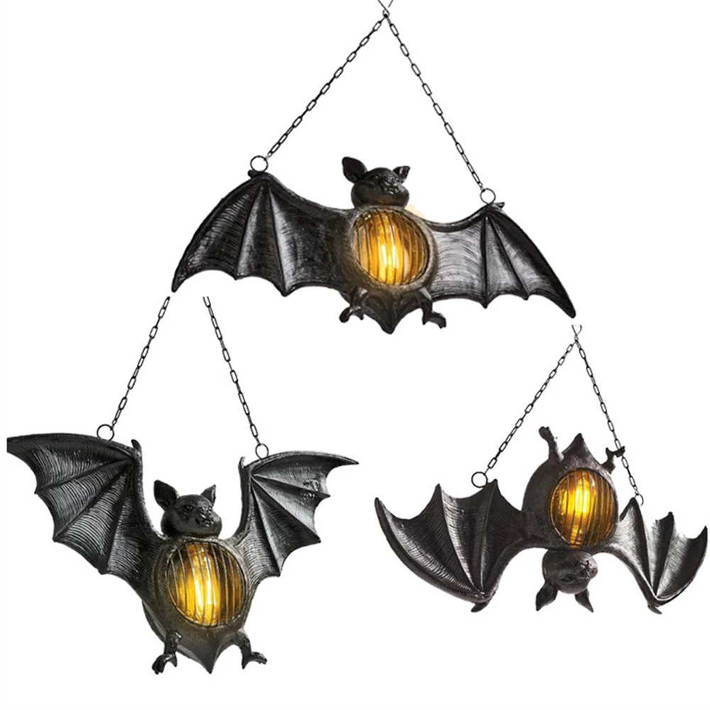 

Подвесной светильник на Хэллоуин, лампа с питанием от аккумулятора, ужасное праздничное украшение, реквизит для Хэллоуина, вечеринки, дома