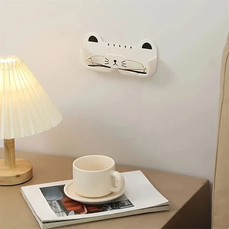 Самоклеящаяся настенная пластиковая подставка для хранения очков