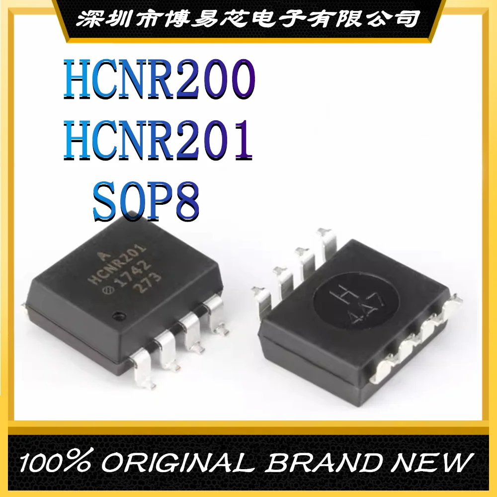 

HCNR200 HCNR201 500E 550E SOP8 SMD Wide Body Original High Linear Optocoupler Isolator
