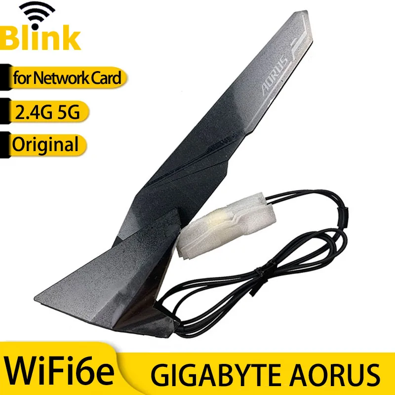 GIGABYTE AORUS Original Antenna Dual Band WiFi 2T2R Antenna Magnetic Extension Base for ASUS ASRock MSI Motherboard Network Card