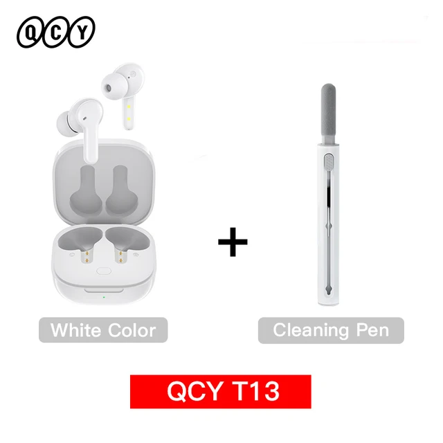 QCY T13 white + ClearPen