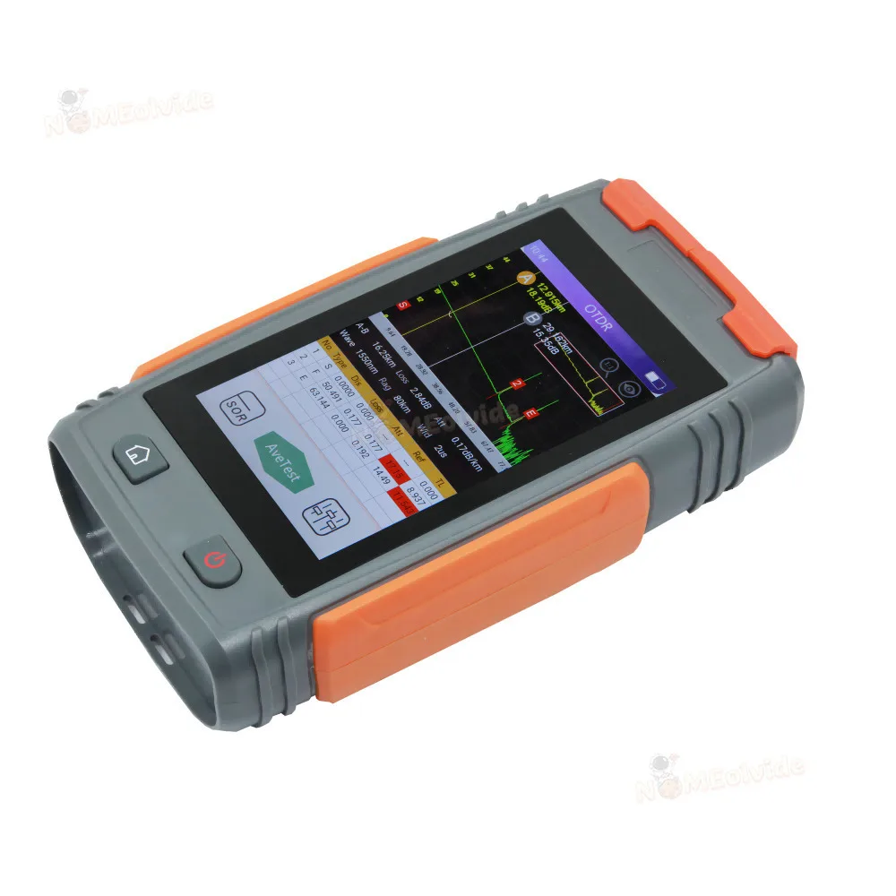 Оптоволоконный Мини OTDR 4-дюймовый сенсорный экран несколько функций включая OPM OLS