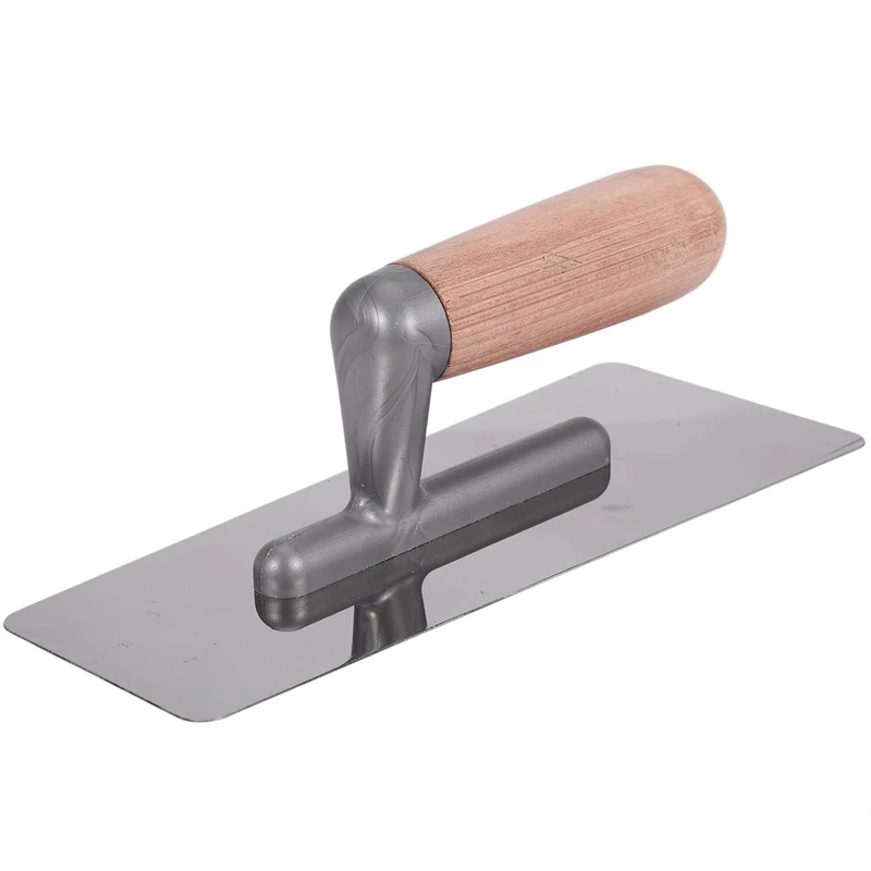 

New 2Pcs Stainless Steel Trowel Tool Batch Wall Shovel Tool Putty Tool Cement Finishing Tool
