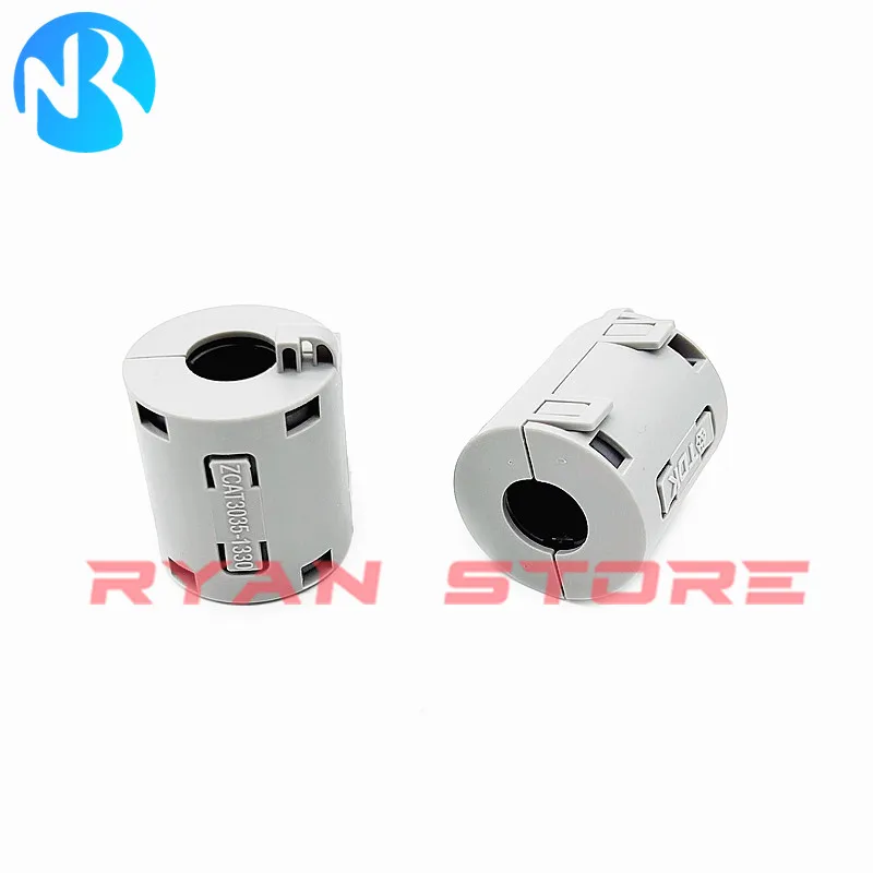 10 шт. экранирующее магнитное кольцо подавитель помех 13 мм внутренний диаметр серый черный ZCAT3035-1330 магнитное кольцо для фильтрации