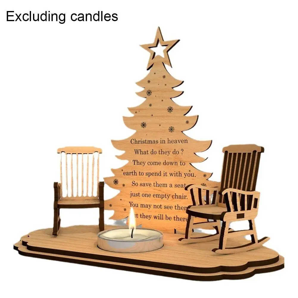 Подставка для свечей на рождественскую елку новый продукт Настольная