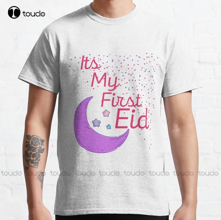 

Its My First Eid Eid Ul Fiter Classic T-Shirt Teacher Tshirts Fashion Creative Leisure Funny Harajuku T-Shirt Custom Gift Xs-5Xl