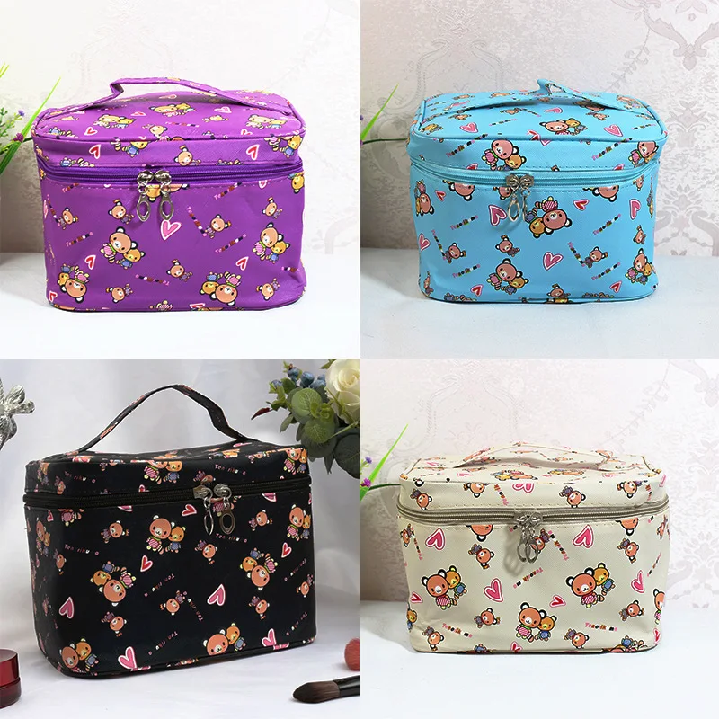 

Large Capacity Portable Cosmetic Bag, Multi-Functional, Simple Girl Heart, Waterproof Storage Bags