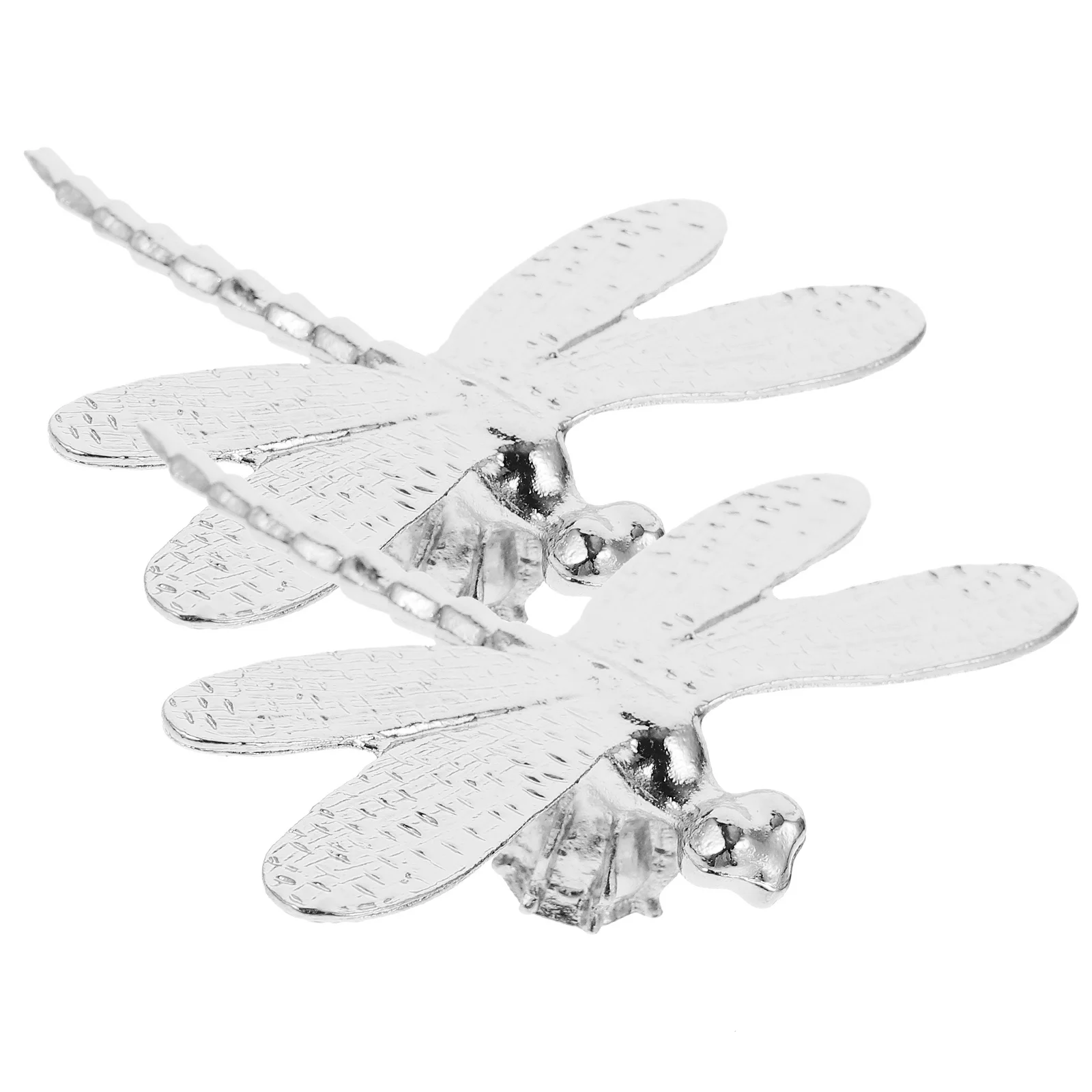 

Dragonfly Statue Figurine Animals Metal Sculpture Ornament Decor Garden Mini Brass Alloy Decoration Retro Animal Housewarming