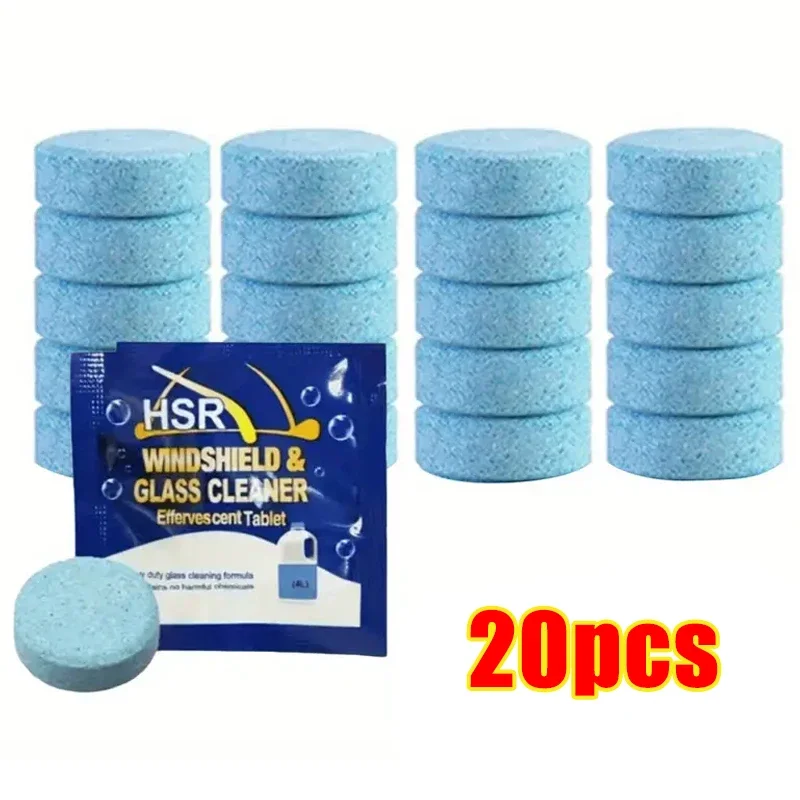 

20/40 шт., концентрированные шипучие таблетки для автомобильного стеклоочистителя