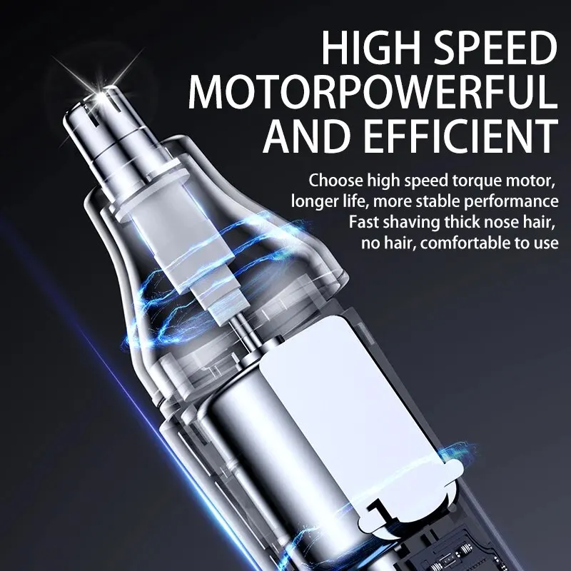 Перезаряжаемый электрический триммер для носа yd121 полностью автоматический