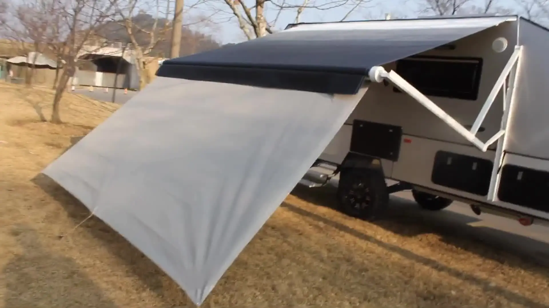 Caravan End Wall Privacy Screen Side Sun Shade RV Awning shade