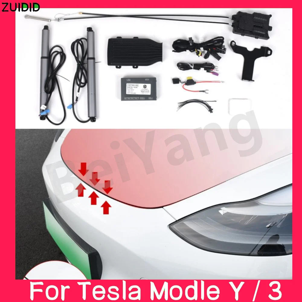 

Model Y Front Trunk Electric Tailgate Kick Sensor Hansshow Automatic Power Frunk For Tesla Model Y Parts