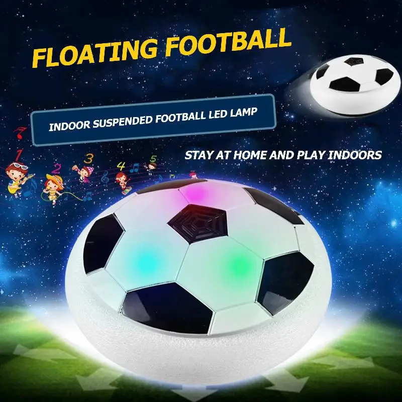 

18cm Suspended Football Mini Toy Ball Air Cushion Suspended Flash Indoor And Outdoor Sports Fun Football Puzzle Games Kids Toys