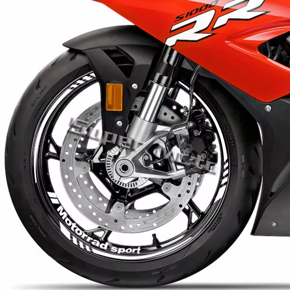 Фото Для R1250RS F900R/XR F800R S1000XR/RR/R NineT R1200R G310R K600GTL мотоциклетная Строительная лента 17 дюймов №4