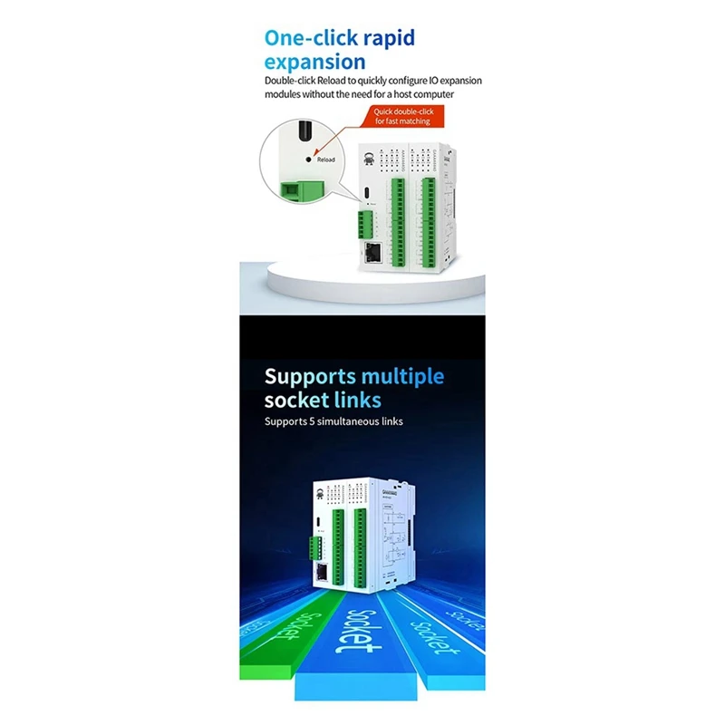 Модуль расширения RS485 Ethernet 16DI модуль ввода-вывода CDSENET GAXXXA000 аналоговый