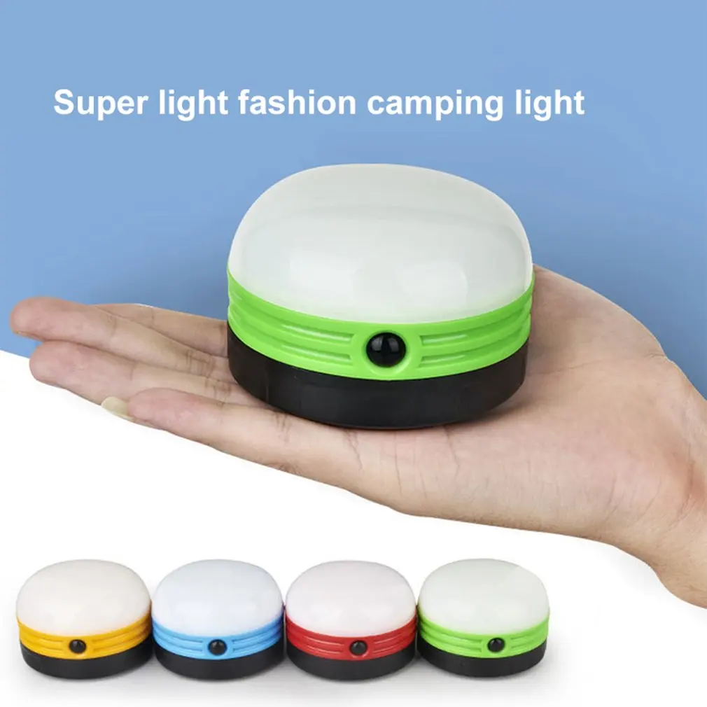 

Магнитный светодиодный портативный фонарь для кемпинга, миниатюрный, с алюминиевым крючком, батарейка AA, 3 режима, водонепроницаемый уличный светильник для палатки