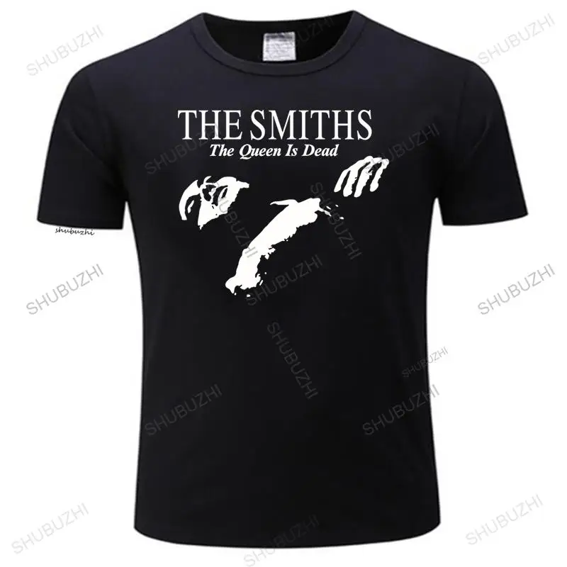 Мужские роскошные хлопковые футболки брендовая одежда THE SMITHS новая черная
