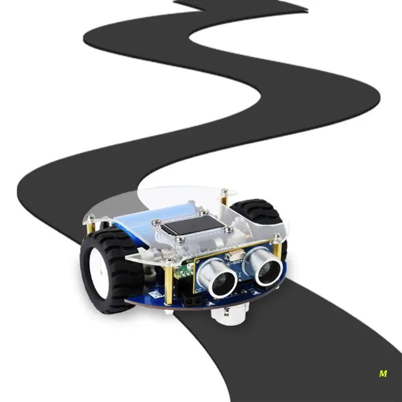 

F19E Electronic DIY Programming Car Kit Self-driving Raspberry Pi Go Robot for Teens