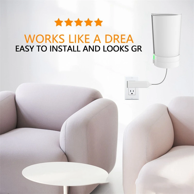 Настенное крепление для TP-Link Deco X90 X95 XE200 Wi-Fi 6 настенный кронштейн с органайзером