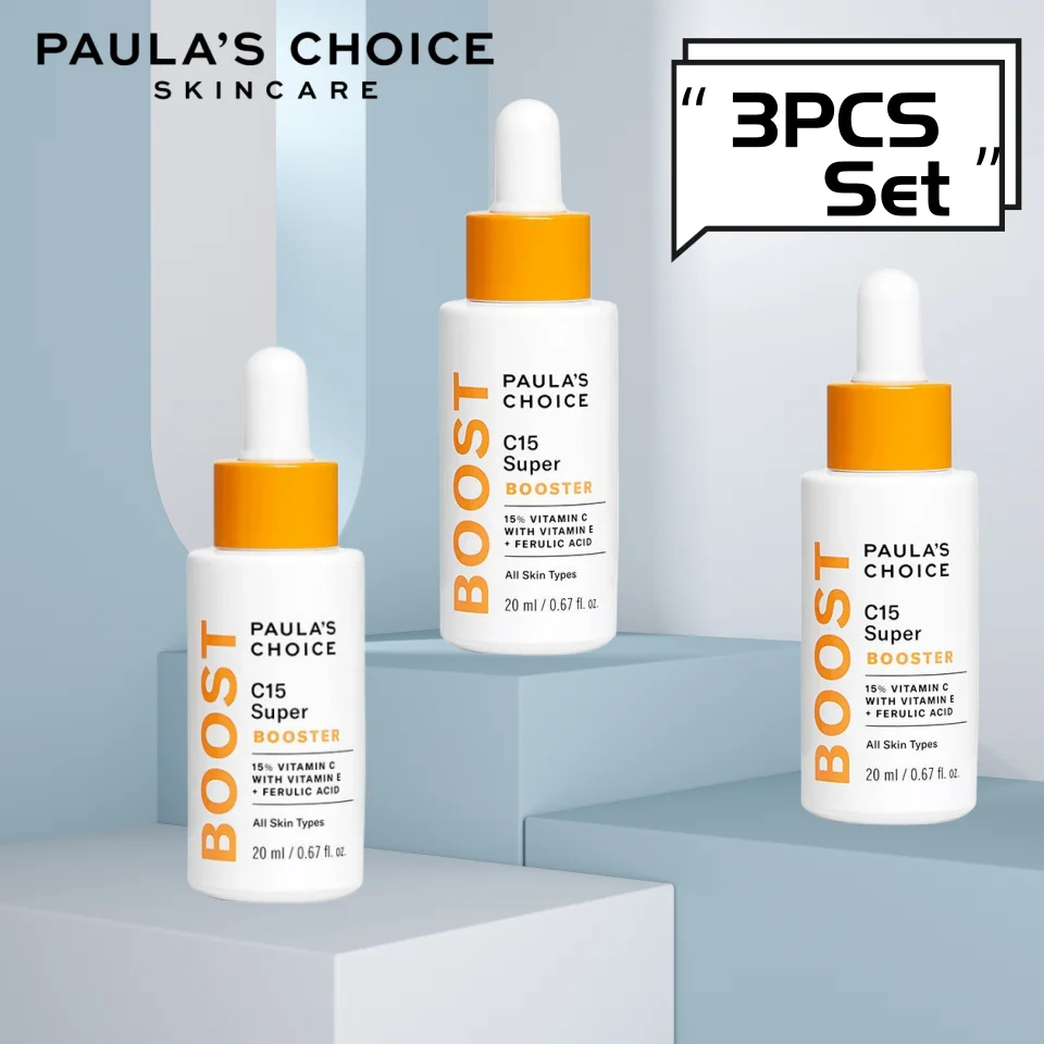 

3PCS Paula's Choice C15 Super/Peptide/Niacinamide 10% or 20% Booster Anti-aging Whitening Gentle Repair Treatment For All Skin