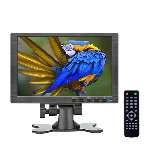 Портативный монитор для ПК 10 дюймов с VGA HDMI BNC USB вход для PS4 xbox серии Raspberry CCTV игровой ноутбук вторичный дисплей