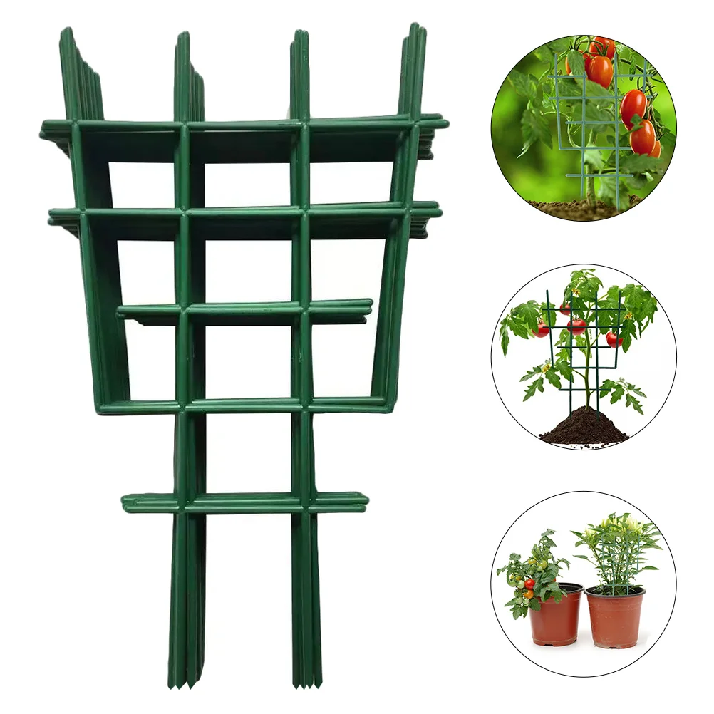 

8Pcs Plastic Plant Climbing Stand Flower Pot Climbing Rack Trellis For Potted Plants