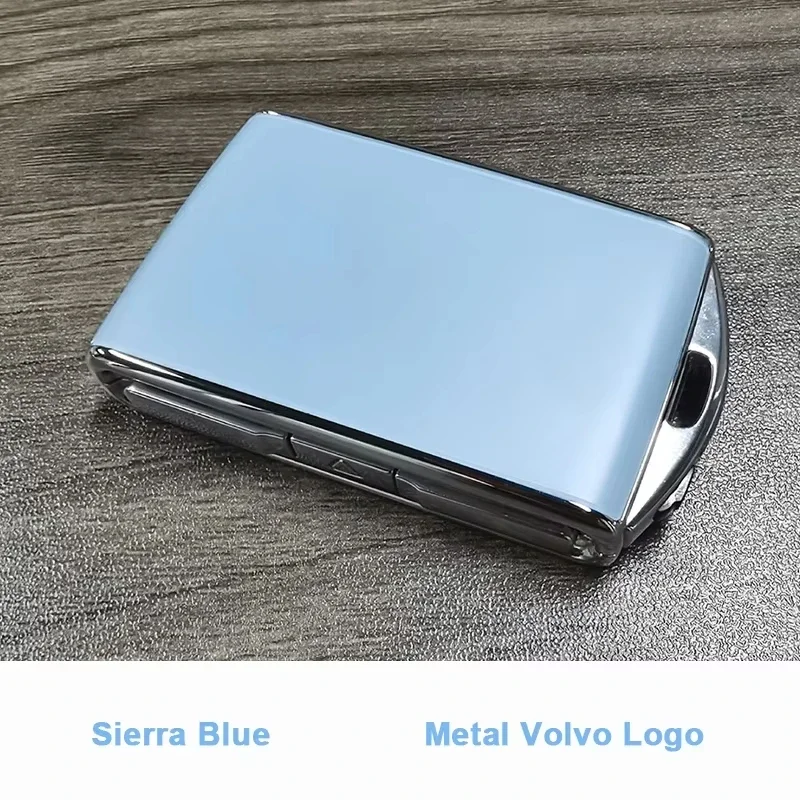 

Чехол для автомобильного ключа с рамой из цинкового сплава, модификация ключа для Volvo XC40 XC60 XC90 S60 S90 V60 V90 Polestar 2 Polesta1, автомобильные аксессуары