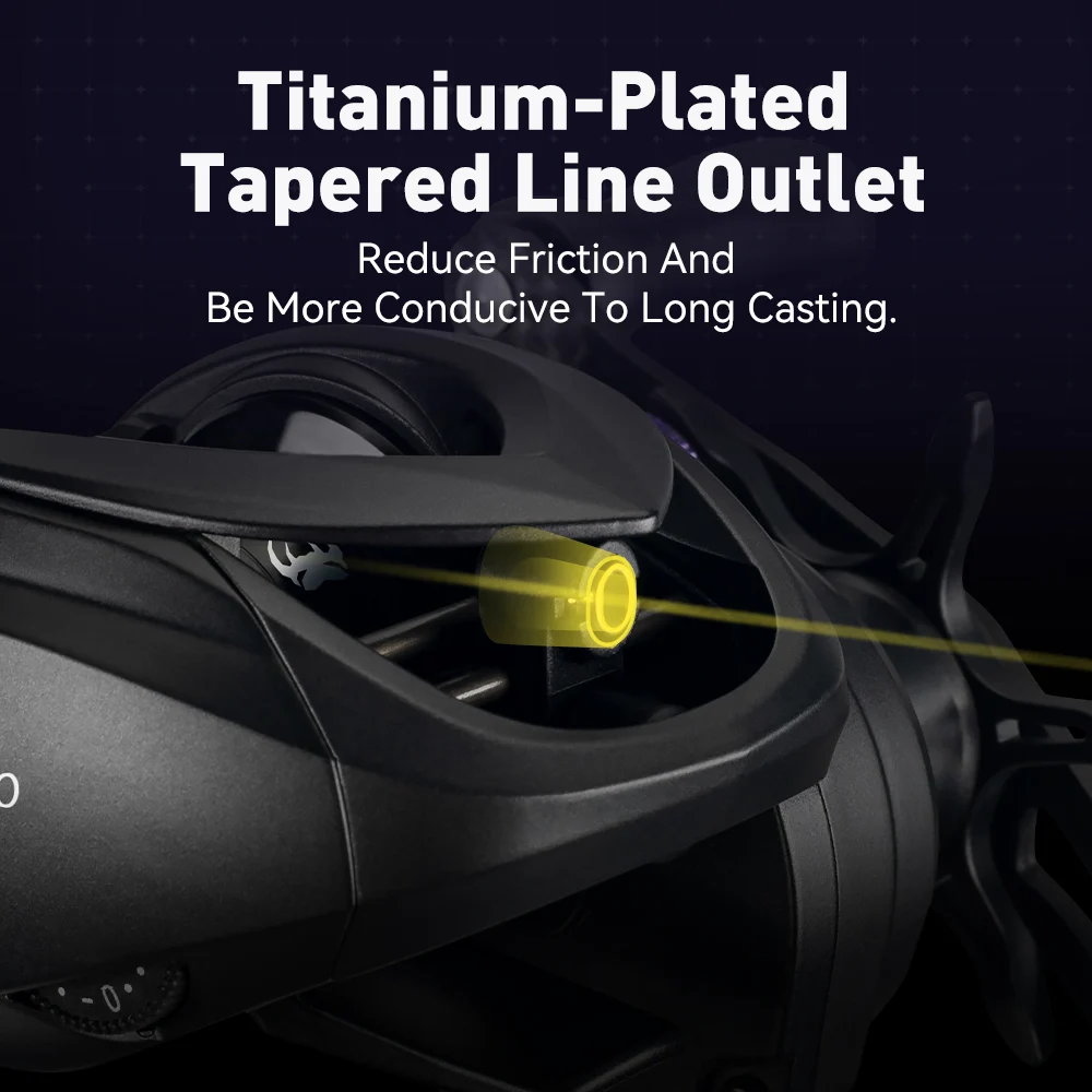 Рыболовная катушка KINGDOM Micro Pro для заброса приманки передаточное соотношение 7 6: 1