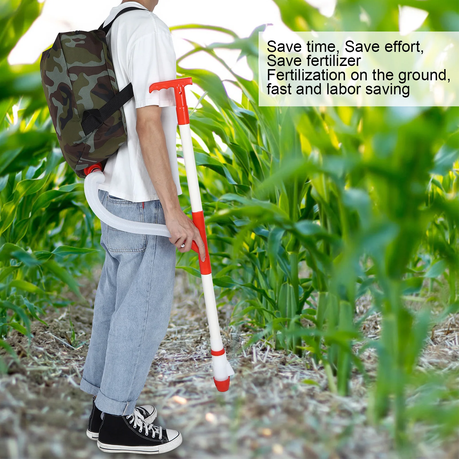 Ручное Устройство Для Разбрасывания Удобрений Фермы Овощей Сахара Тростника