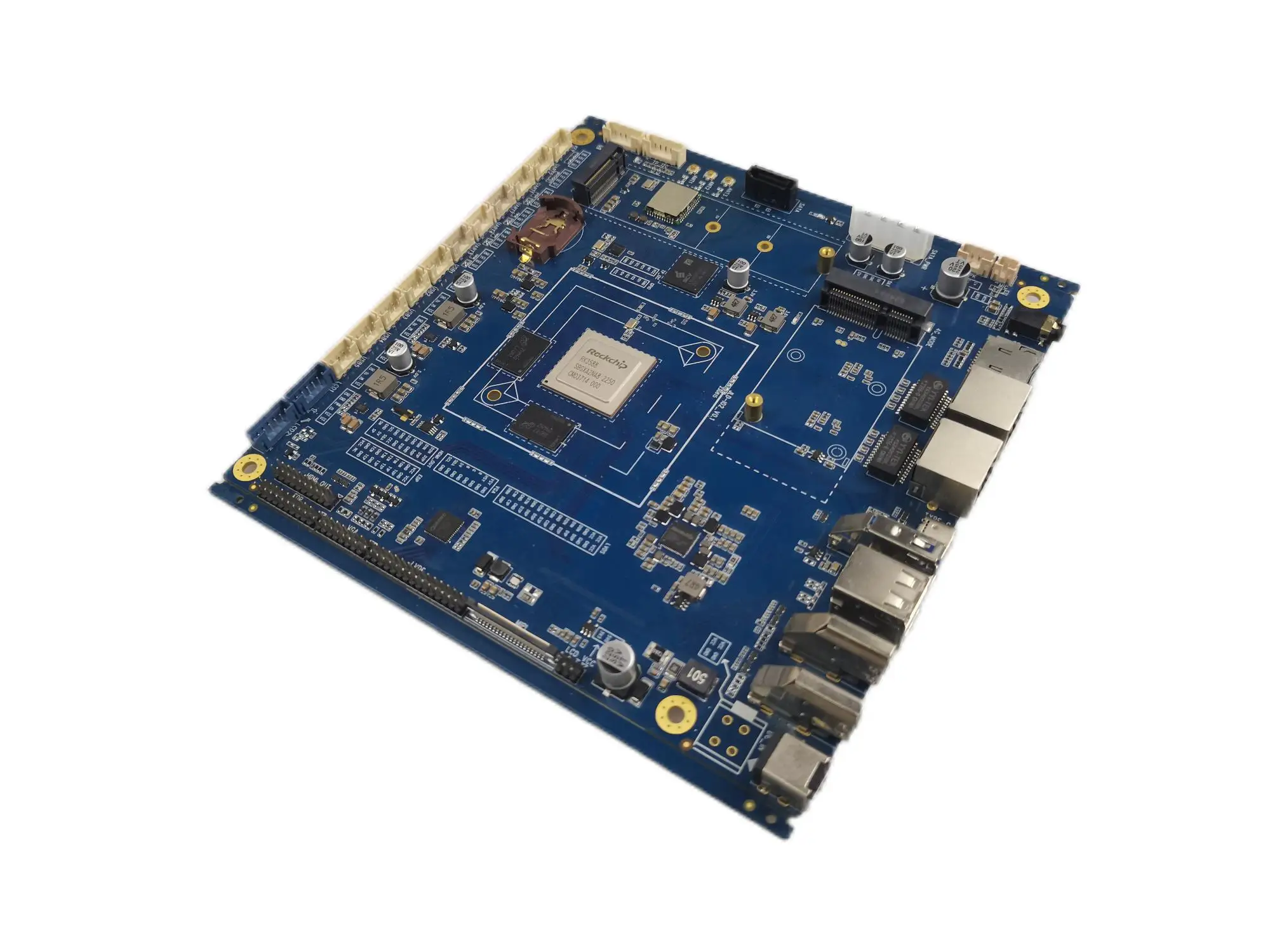 JLD-I02 RK3588 octa-core 4 * Cortex-A76 + Cortex-A55 HF2.8GHz Mini PC Industrial системная плата