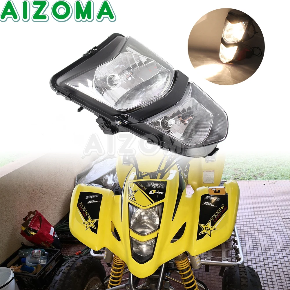 

For Suzuki Quadsport LTZ400 Z400 LT-Z400 LT-Z400 2003-2008 ATV Headlight Front Head Lamp For Kawasaki KFX400 KSF400 2003-2006