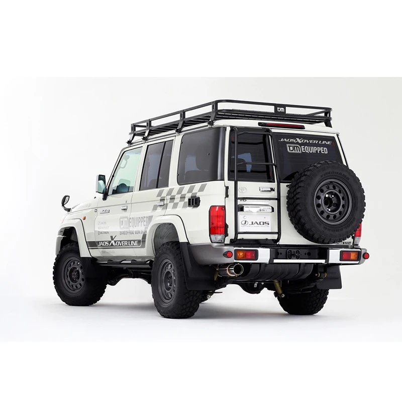 Автомобильная альпинистская лестница для Toyotas Land Cruiser 76 LC76 задняя дверь JAOS
