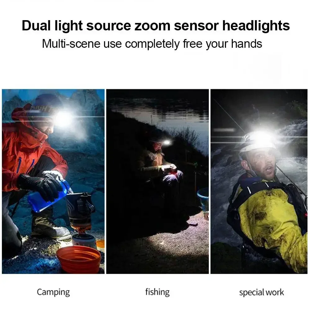 Фонарь внешний Аккумуляторный с зарядкой от USB 1200 мА · ч лм