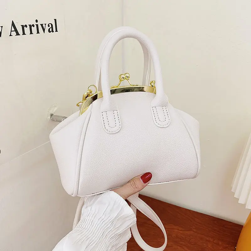

Super Fashion Colors Shell Lock Vintage Famous Designer Bag Women PU Leather Tote Shoulder Crossbody Bag Women's Handbags