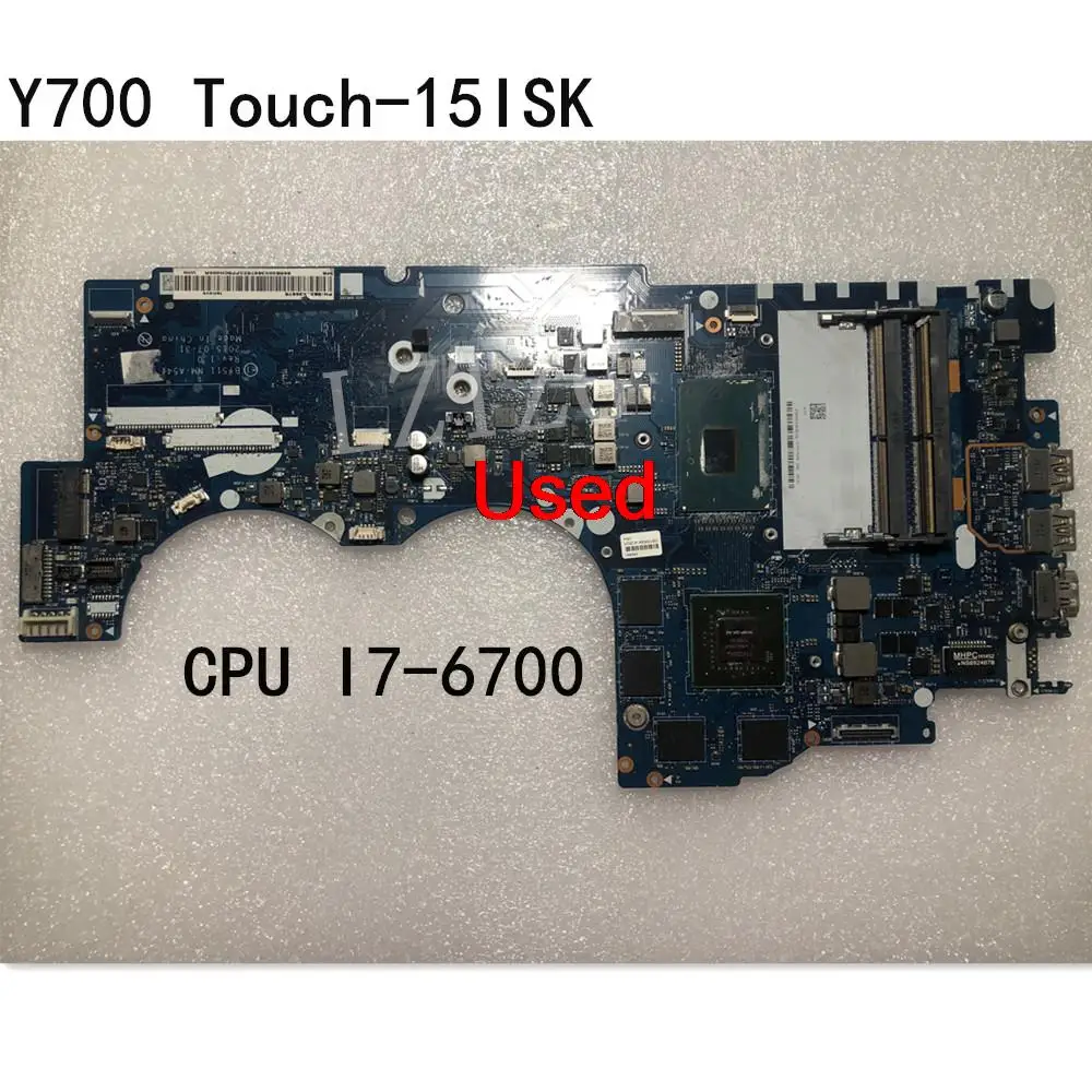Используется для Lenovo Ideapad Y700 Touch-15ISK материнская плата для ноутбука I7-6700HQ SWG 2G FRU 5B20K38975 5B20L80383 5B20K38976
