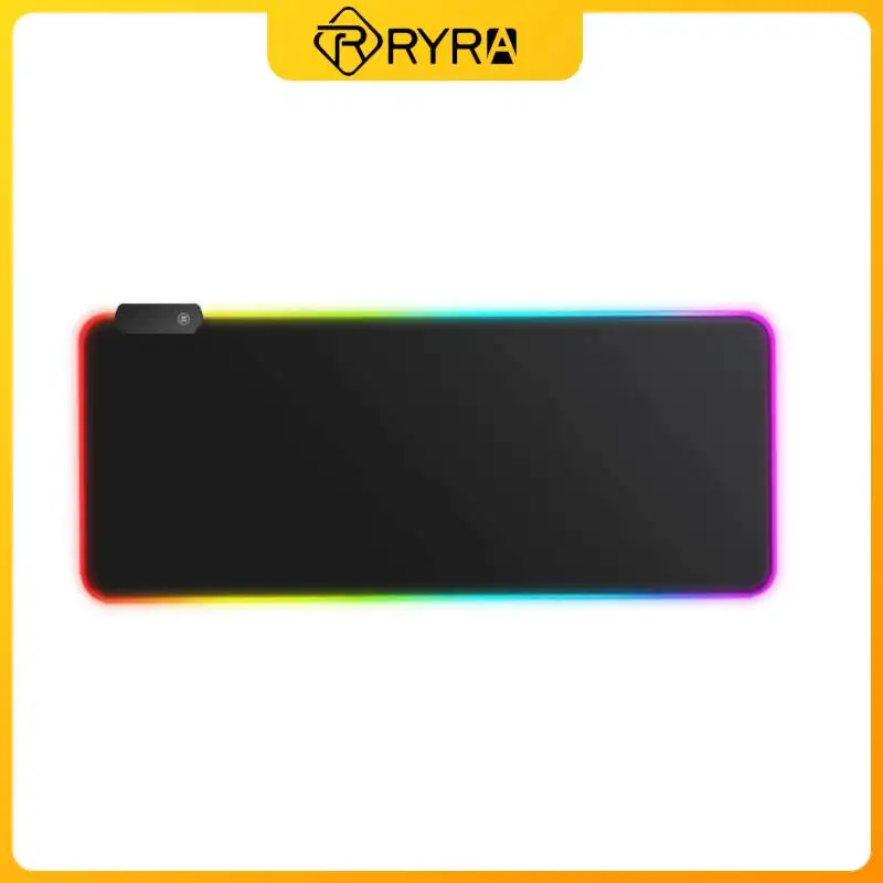 

RYRA RGB Thickening Mouse Pad Gamer Xxl Mousepad Gaming Large Mouse Mats Desk Mat Mouse Carpet Big Mause Pad Desk Pad For PC