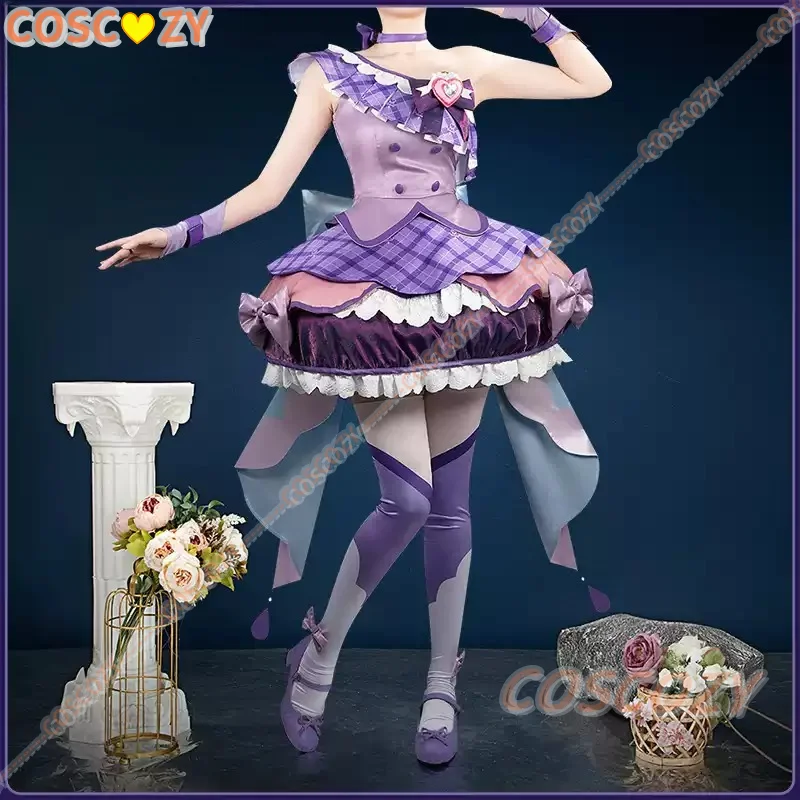 Фото Костюм для косплея Idol Precure Cure Kyun Kyun: юбка, головной убор, наряд милой волшебницы, униформа для вечеринки на Хэллоуин [размер на заказ] №1