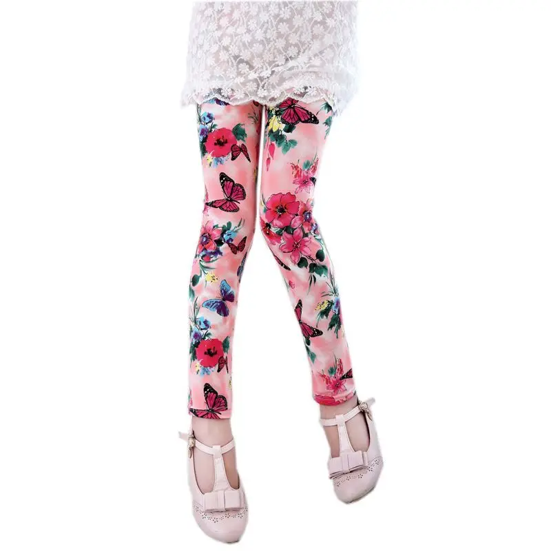

Girls Pants Children Leggings Cotton Sport Pants Pantyhose 90-140cm
