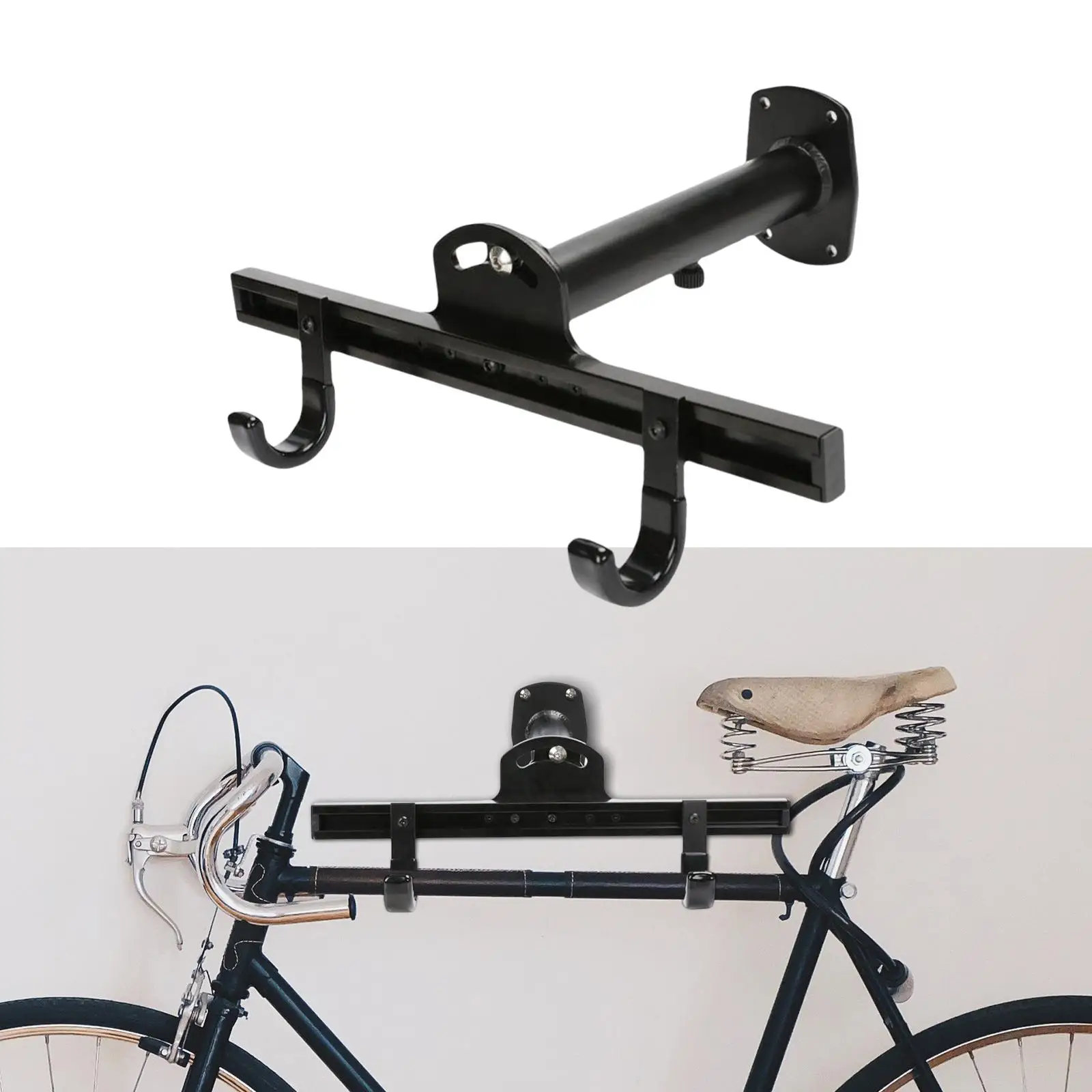 

Bicycle Hanging Holder MTB Bike Wall Mount Storage Rack for Indoor Garage