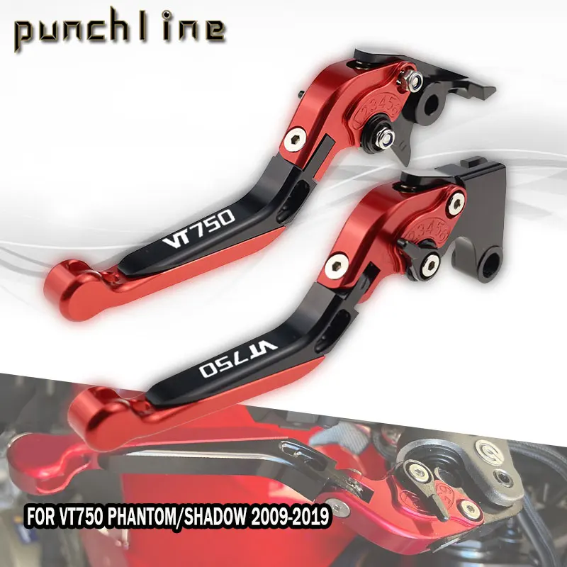 

Fit For VT750 Phantom/Shadow 09-19 Folding Extendable Brake Clutch Lever For VT750 Motorcycle Accessories Parts Handles Set