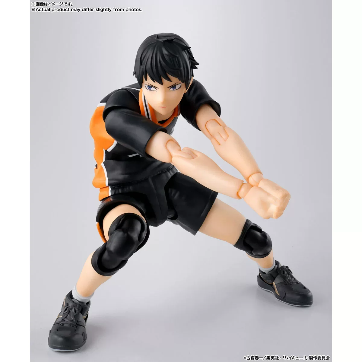 Фото Оригинальная фигурка Bandai TAMASHII S.H.Figuarts Haikyuu!! Аниме-фигурки SHF: Шойо Хината и Тобио Кагеяма, коллекционные статуэтки №4