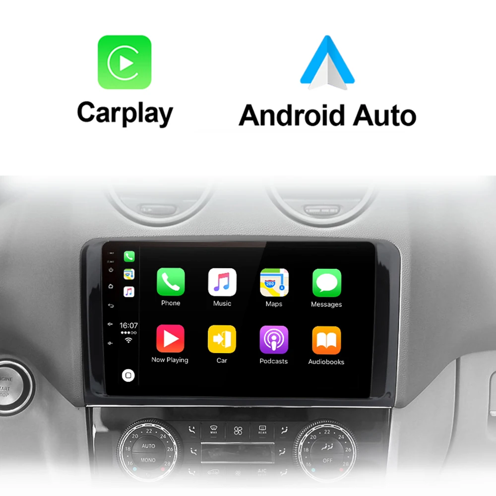 Автомагнитола 2 DIN 4 + 64 ГБ Android для Mercedes Benz ML GL W164 ML350 ML500 GL320 X164 ML280 GL350 GL450 |