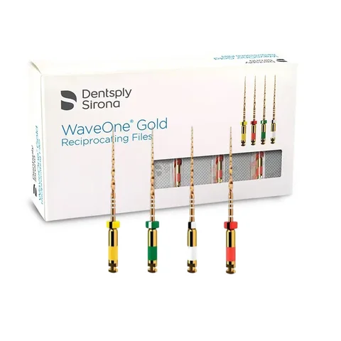 Dentsply Wave One Gold Роторные файлы Стоматологическая волна Один золотой роторный файл для эндо-корневых каналов Инструмент для отбеливания стоматологии