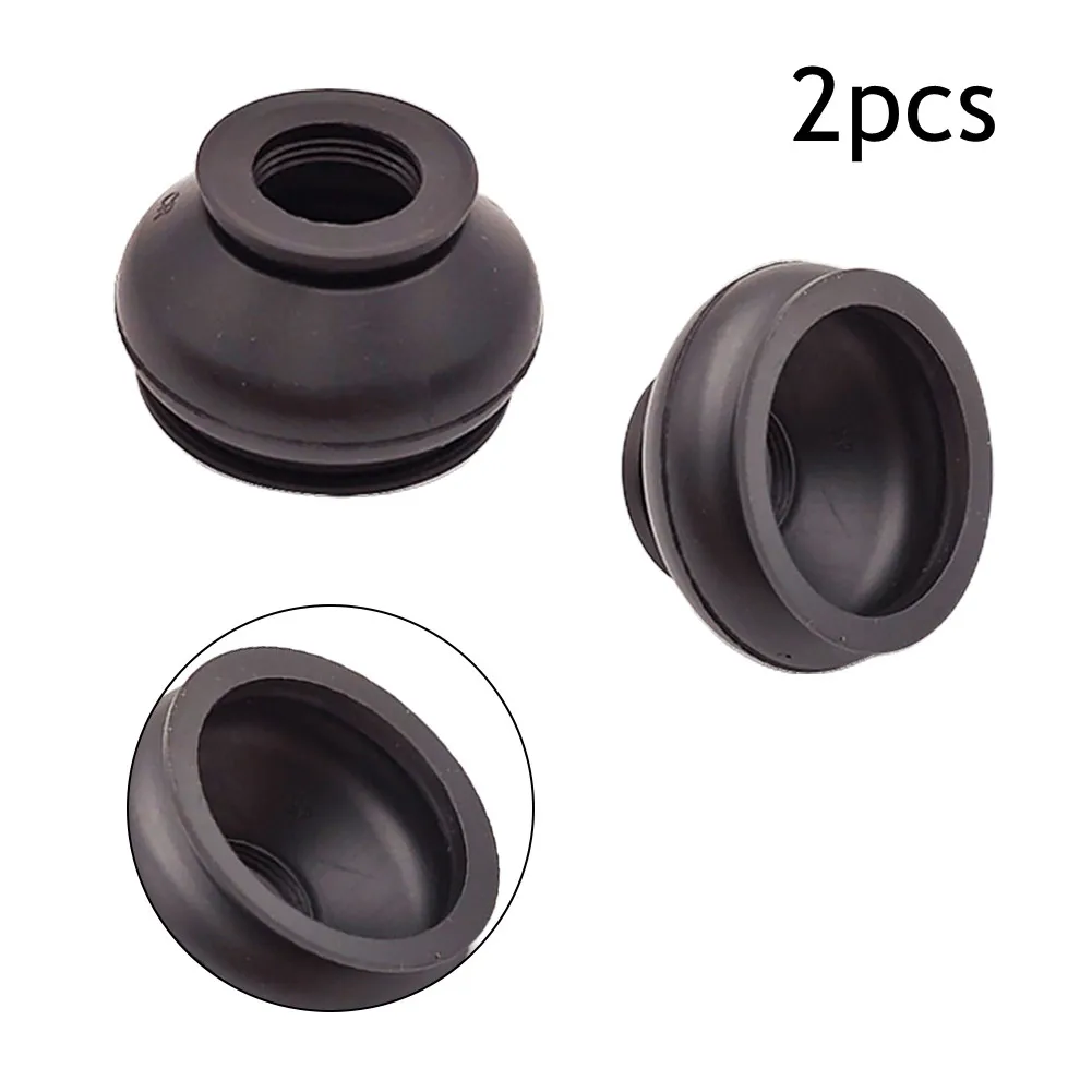

2pcs High Quality Rubber Dust Cover And Ball Joint Boots Track Rod End Dust Boot Covers Suspension Parts Universal Accessories