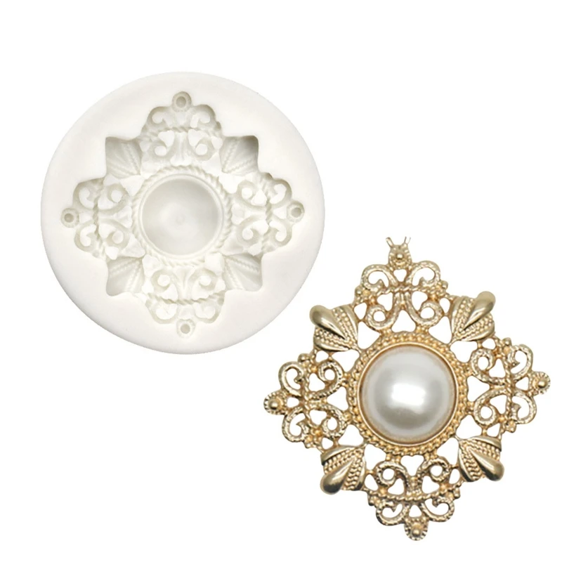 

3D инструменты для выпечки, форма для сахарного ремесла, форма для торта, винтажный рельефный узор, экологичный подарок, силиконовая форма дл...