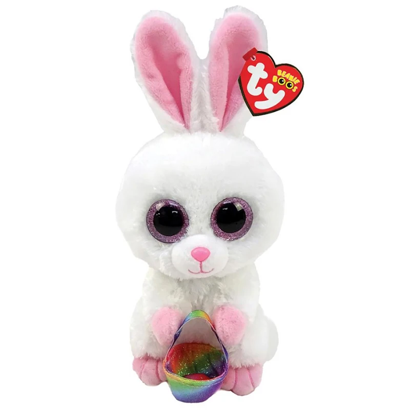 

TY BEANIE BOO'S Sunday Easter Bunny Children's Plush Toys Boys Girls Birthday Gift Collection Souvenirs Rare 15CM