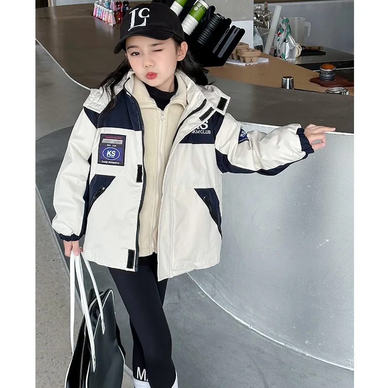 

Детская уличная куртка из флиса, на возраст 8-12 лет