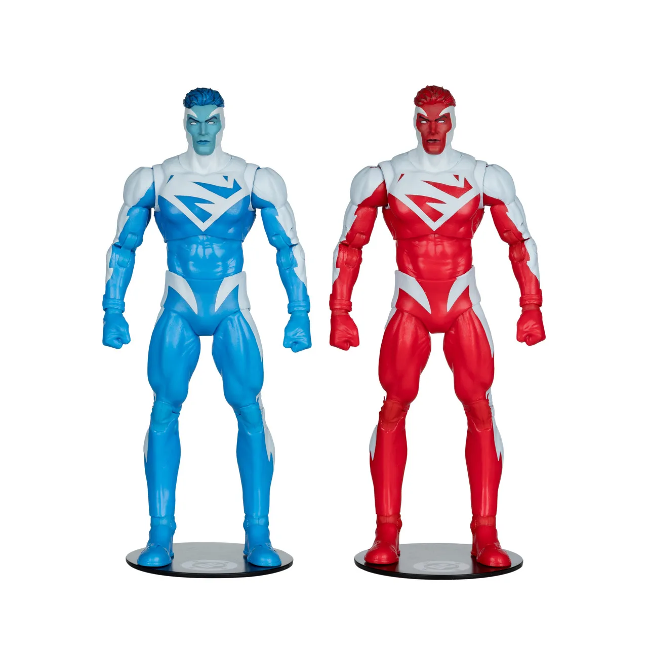 Фото McFarlane Toys DC McFarlane Collector Edition 2 шт. - Супермен Красный против Супермена Синего (Золотая серия) 7-дюймовая фигурка-модель №3