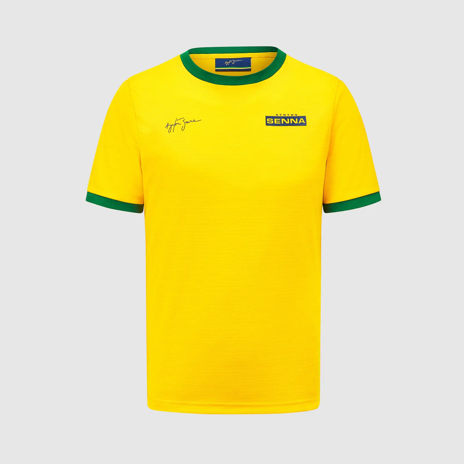 

Senna Sports T-shirt F1 Shirt Formula One Racing Suit Fan T-Shirt Jersey Outdoor Breathable Quick Dry Suit Men's Women's Tee